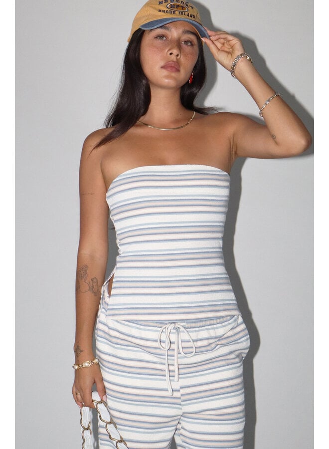 BEACH MODE STRIPED SET