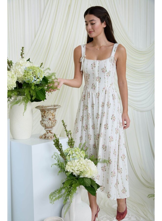 OPEN FIELDS CORSET DRESS