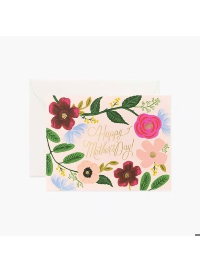 WILDFLOWERS MOTHER'S DAY CARD