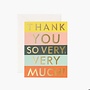 COLOR BLOCK THANK YOU CARD