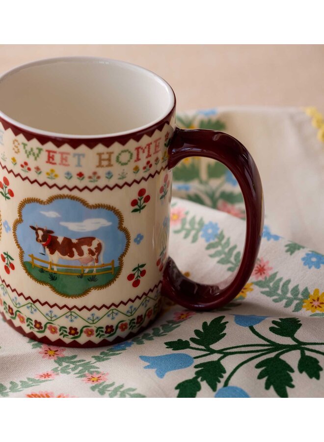 HOME SWEET HOME PORCELAIN MUG