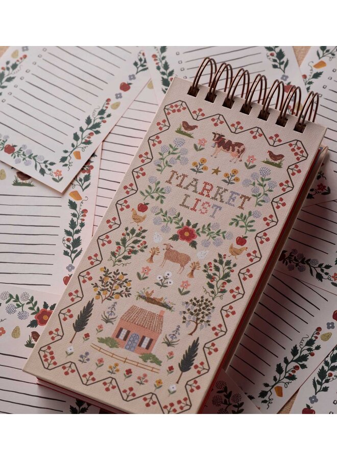 HOME SWEET HOME SPIRAL MARKET PAD