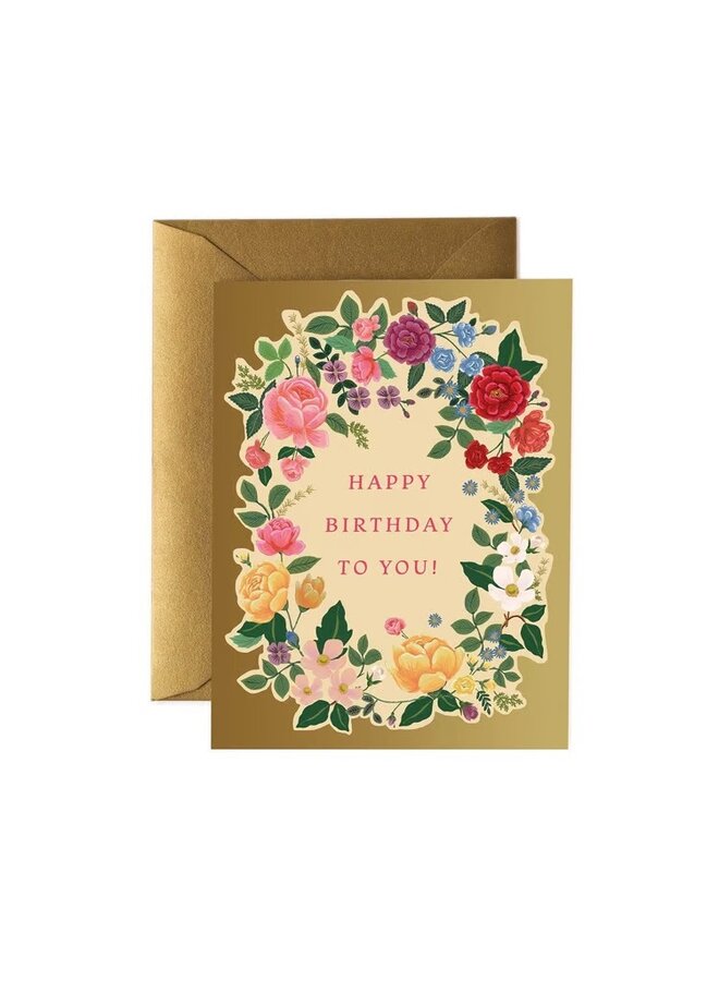 BOTANICAL BIRTHDAY CARD