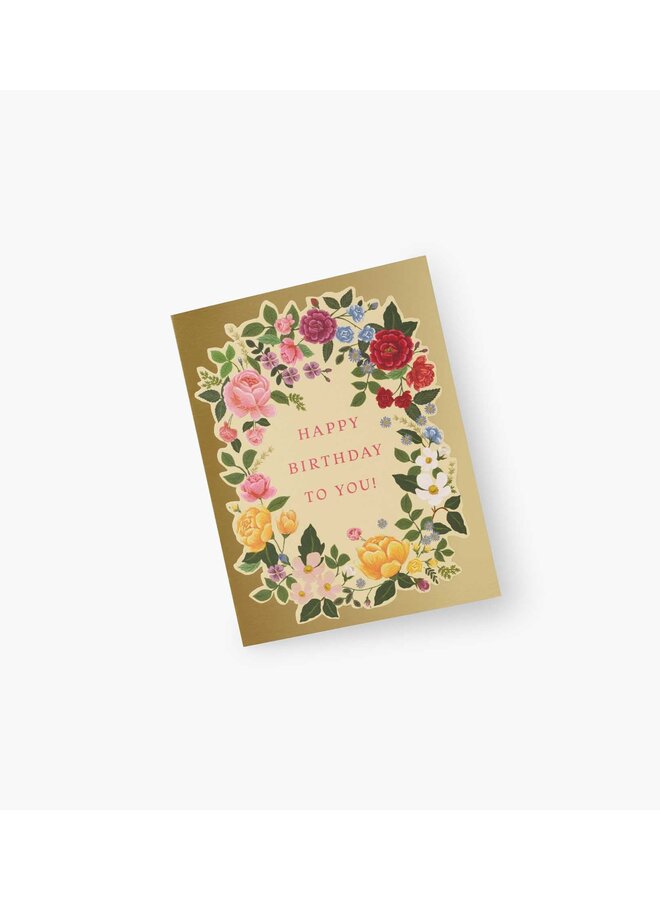 BOTANICAL BIRTHDAY CARD