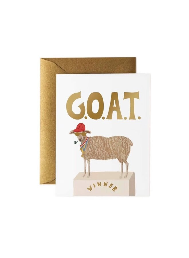 G.O.A.T CARD