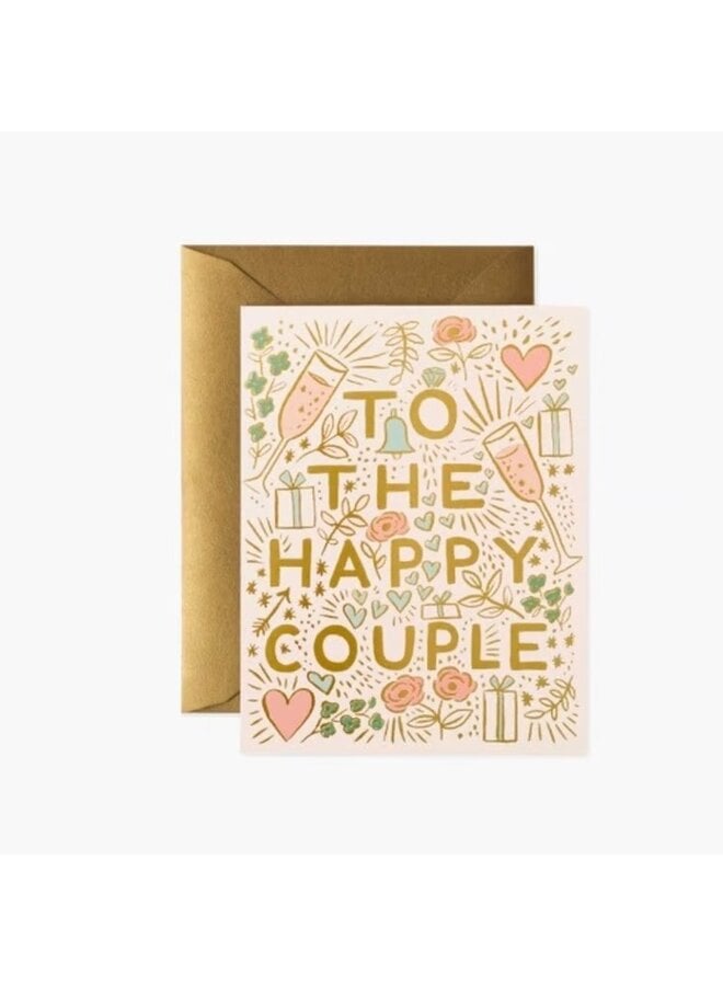 TO THE HAPPY COUPLE CARD