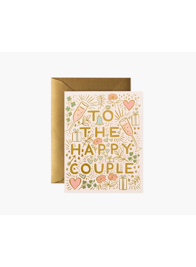 TO THE HAPPY COUPLE CARD