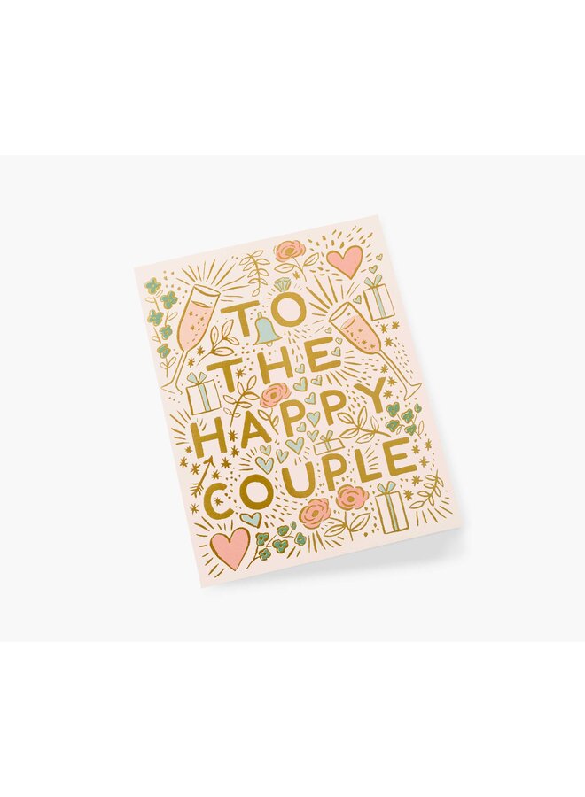 TO THE HAPPY COUPLE CARD