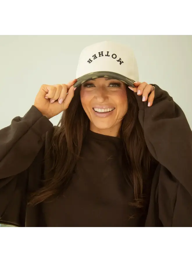 MOTHER CAMO TRUCKER HAT