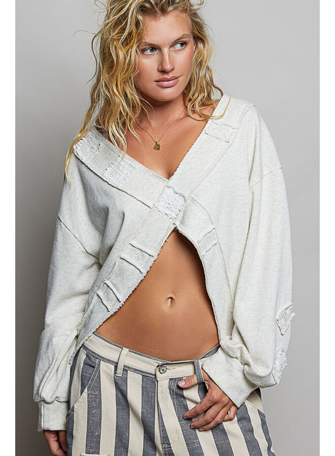 CROSS MY HEART PULLOVER