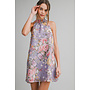 FIELDS OF LAVENDER HALTER DRESS