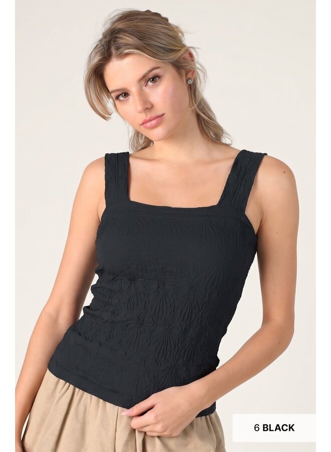 IN THE DETAILS LACE TOP-TRUE BLACK