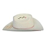GIULIANA STRAW COWBOY CROWN HAT