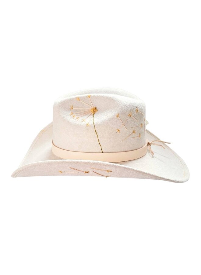 PAX COWBOY CROWN HAT-BEIGE