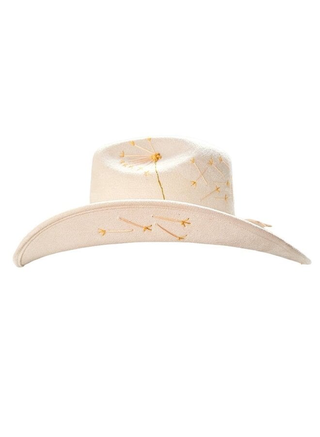 PAX COWBOY CROWN HAT-BEIGE
