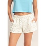 DITSY DOES IT FRENCH TERRY SHORTS-BLUE