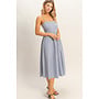 SUMMER LINENS & LINES DRESS
