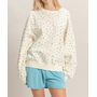 DITSY DOES IT FLORAL TERRY SWEATSHIRT