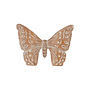 PAULOWNIA WOOD BUTTERFLY WALL DECOR