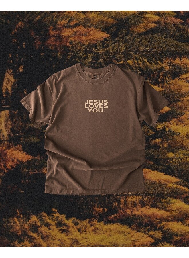 JESUS LOVES YOU TEE-ESPRESSO