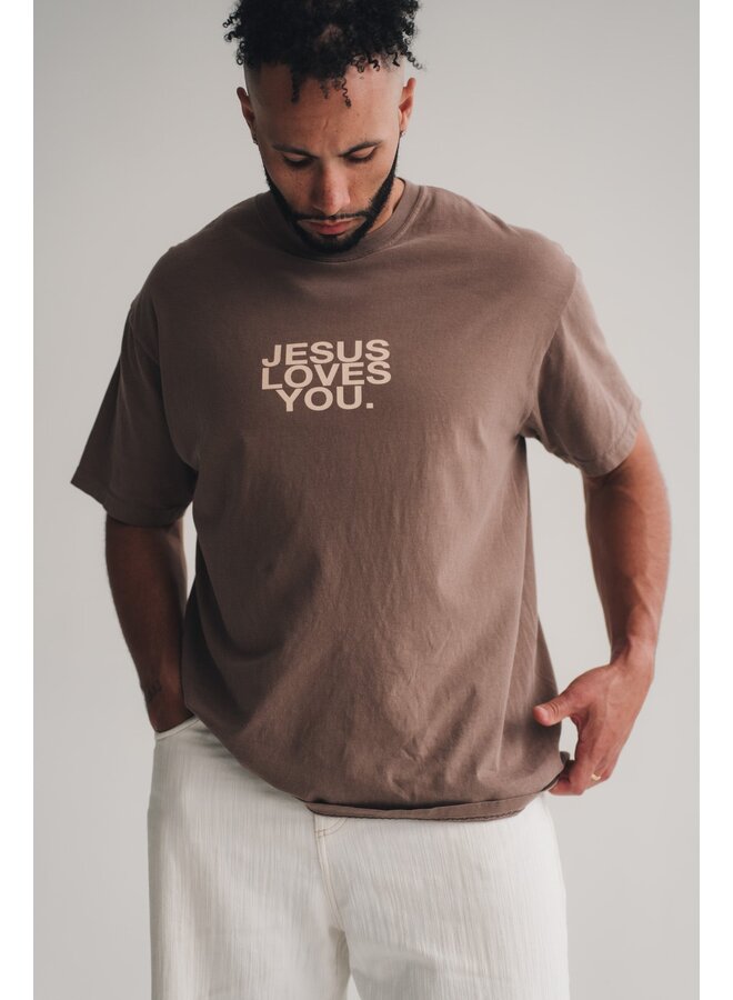 JESUS LOVES YOU TEE-ESPRESSO