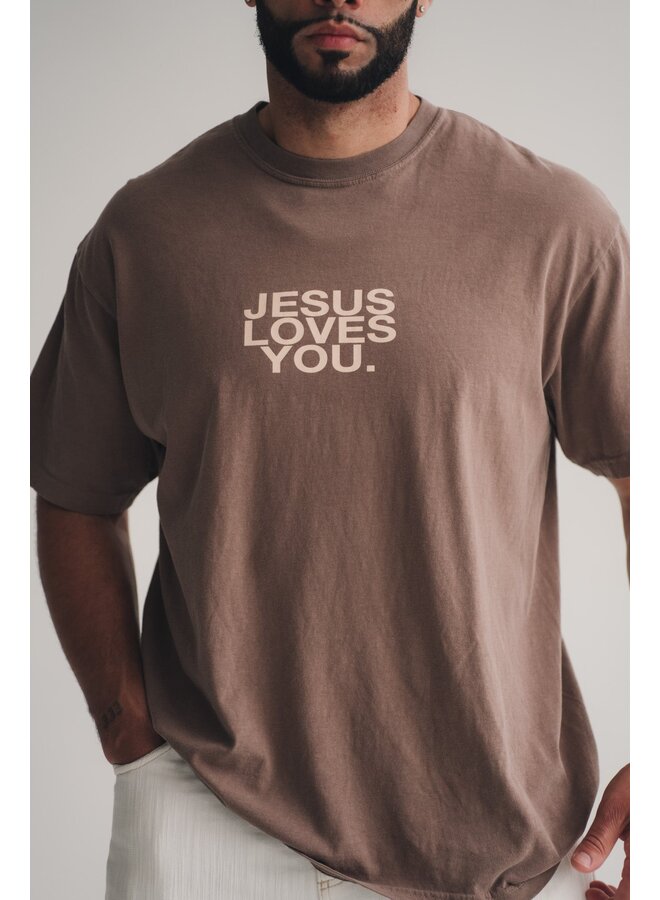 JESUS LOVES YOU TEE-ESPRESSO