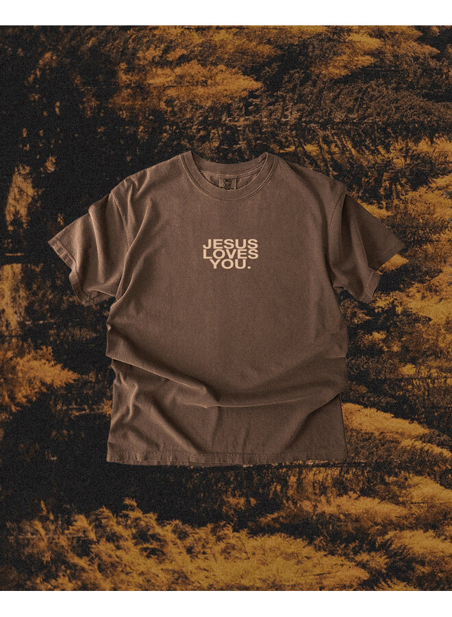 JESUS LOVES YOU TEE-ESPRESSO