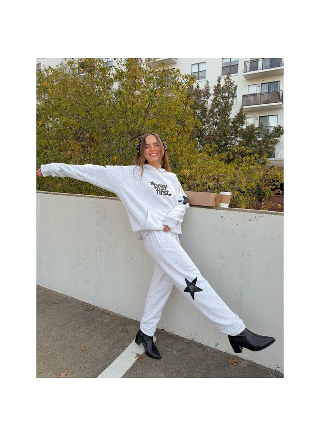 PRAY FIRST SWEATPANTS