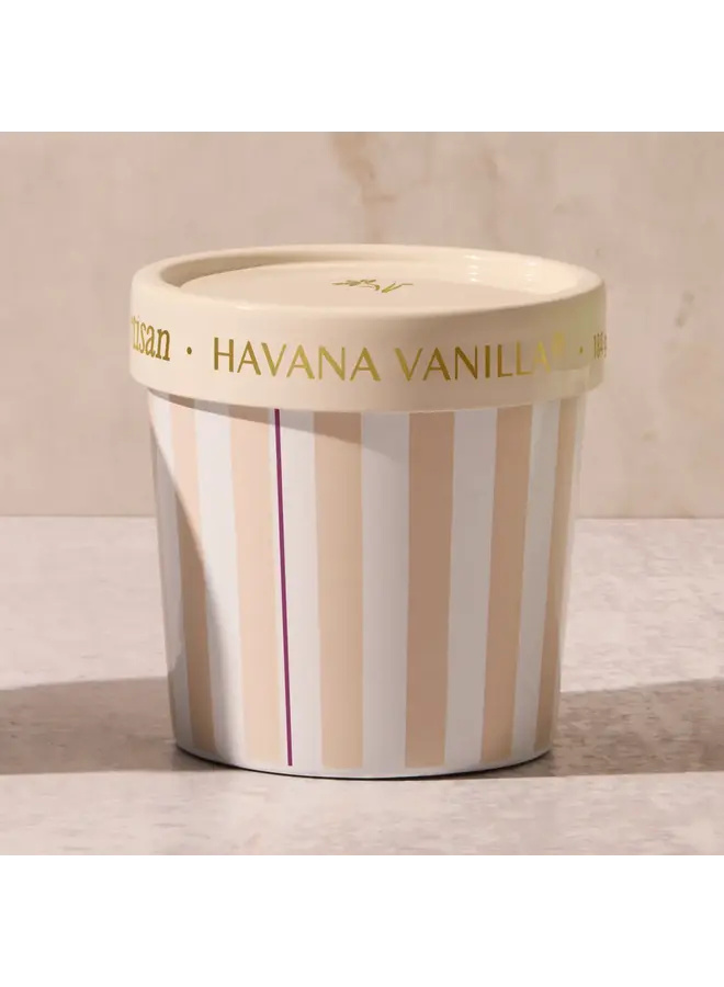 HAVANA VANILLA ARTISAN CAFFE GELATO CUP CANDLE 6.5OZ