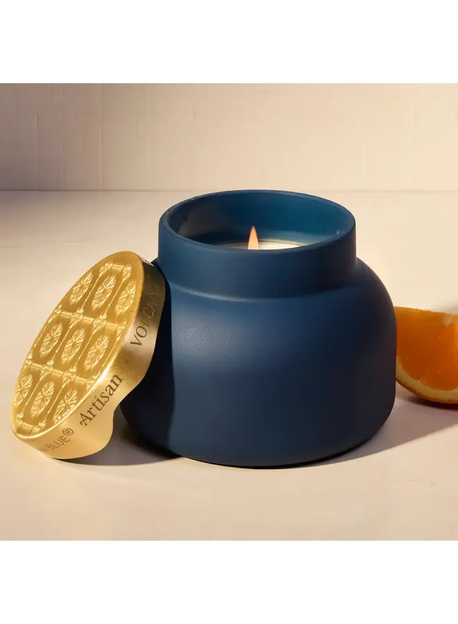 VOLCANO ARTISAN TERRAZZA VELLUTO CANDLE 19OZ