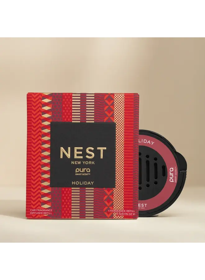 PURA CAR FRAGRANCE REFILL-NEST NEW YORK HOLIDAY
