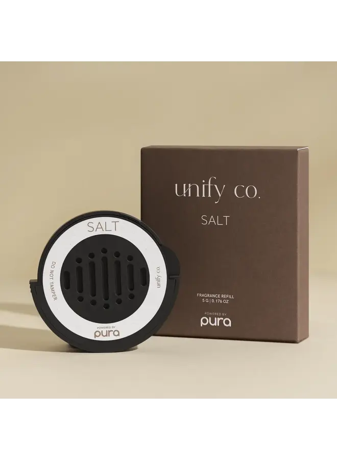 PURA CAR FRAGRANCE REFILL- UNIFY CO. SALT