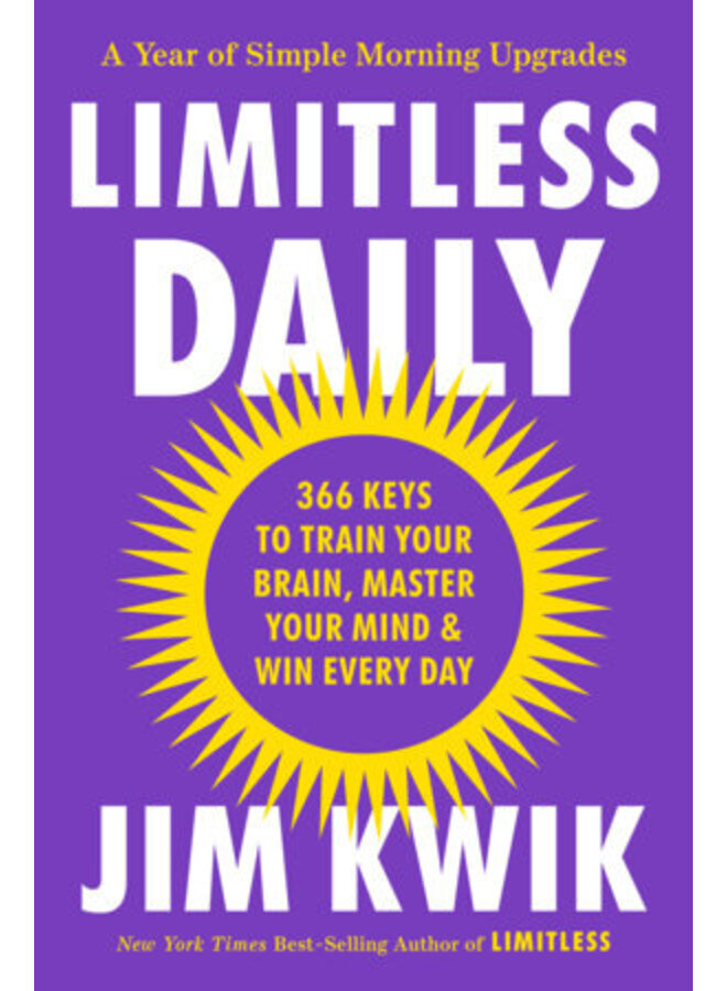 LIMITLESS DAILY HARDCOVER BOOK