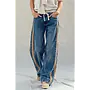 DOUBLE DOWN WIDE LEG DENIM JEAN