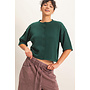 ALL BOXED IN CARDIGAN-DARK GREEN