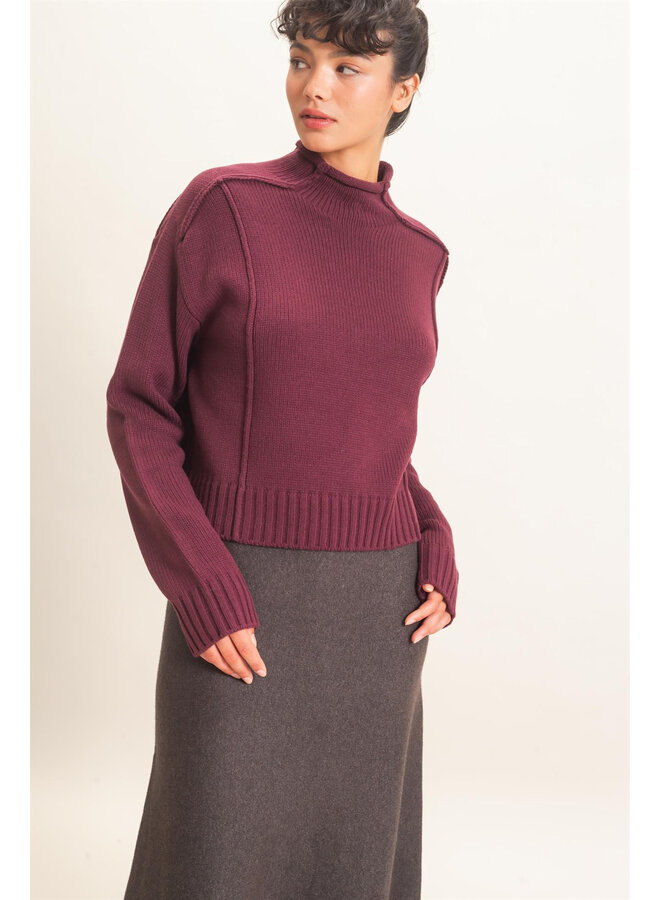 CHERRY AFTER DARK SWEATER