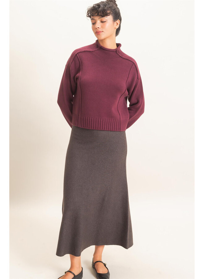 CHERRY AFTER DARK SWEATER