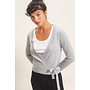 WRAP ME UP TOP-HEATHER GRAY