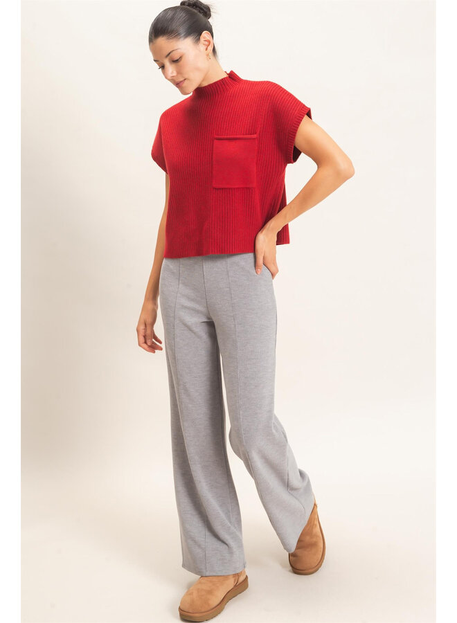 THE SCARLET DOLMAN SWEATER TOP