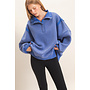 THE EASY DOES IT PULLOVER-BLUE