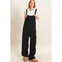 AUTUMN CALLING CORDUROY OVERALLS-BLACK