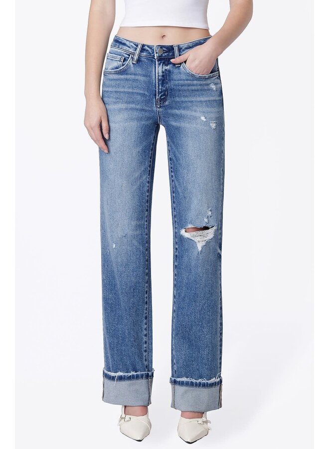 DUSTIN HIGH RISE WIDE LEG JEAN