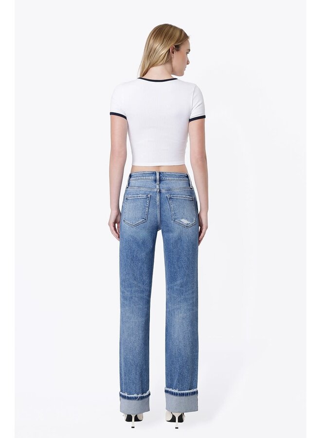DUSTIN HIGH RISE WIDE LEG JEAN