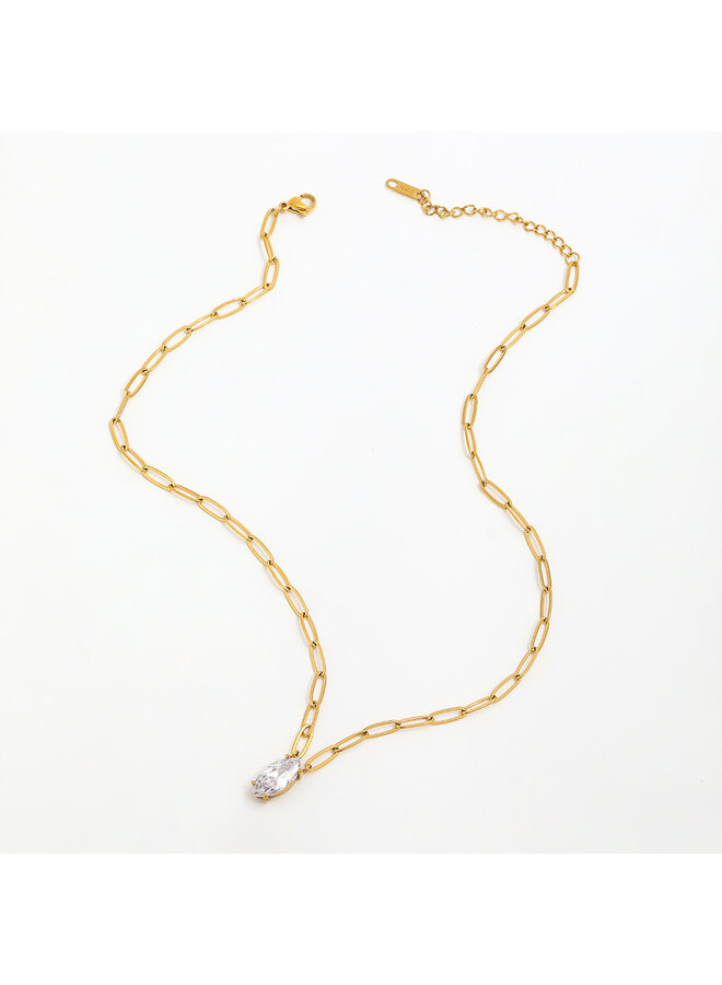 NERYS 18KGP NECKLACE
