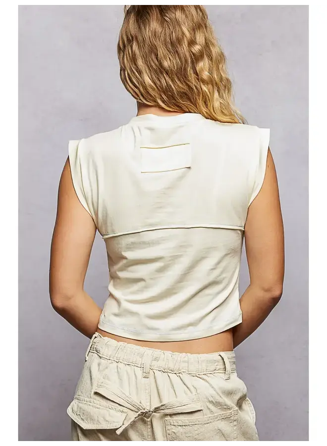 THE DAISY DETAIL CROP TOP