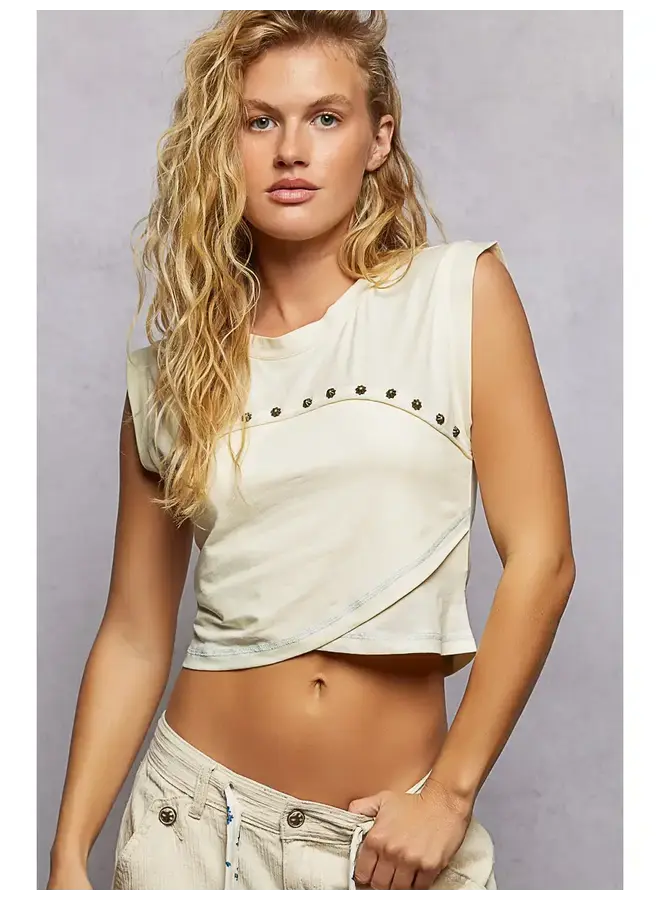 THE DAISY DETAIL CROP TOP