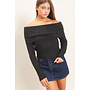 OUT OF OFFICE TOP-BLACK