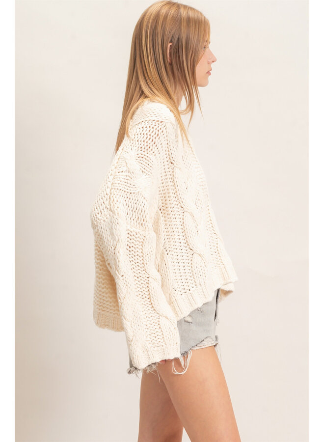 ALL KNITTED UP TOP