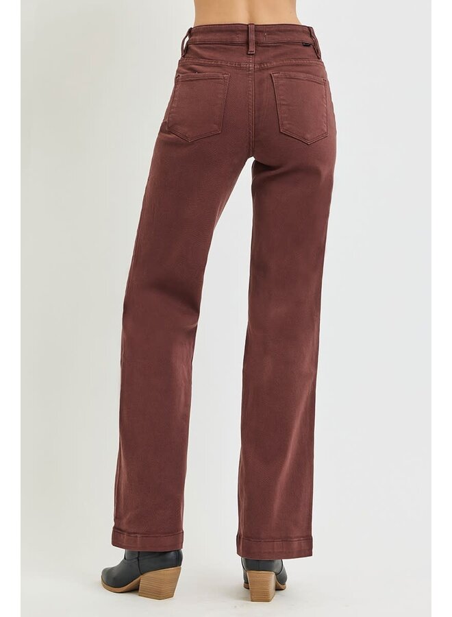 TONY HIGH RISE STRAIGHT LEG JEANS