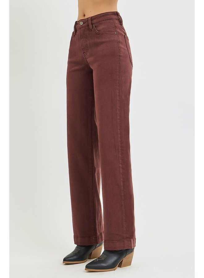 TONY HIGH RISE STRAIGHT LEG JEANS